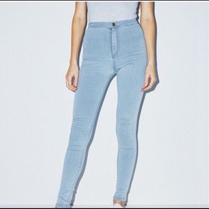 American Apparel Easy Jean in Acid Wash